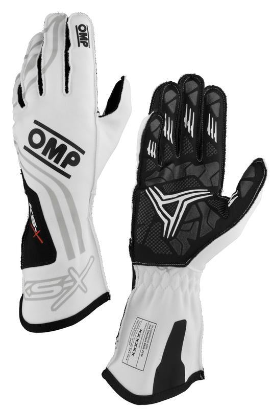 OMP KS-X GLOVES FIA 8877-2022 WHITE SIZE XS