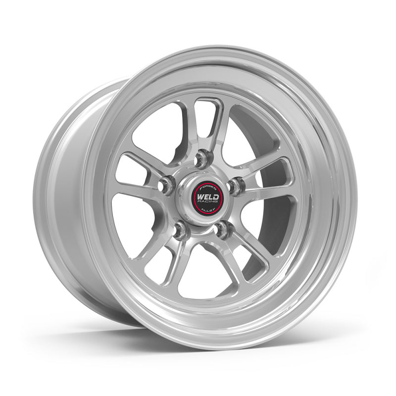 Weld S70 RT-S 15x4in / 5x120.65 BP / 1.6in. BS - Polished Center - Polished Shell Wheel