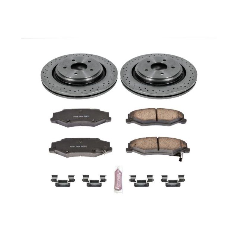 PowerStop Brake Kit | 2017–2018 Cadillac XT5 (KOE7909) main image 1