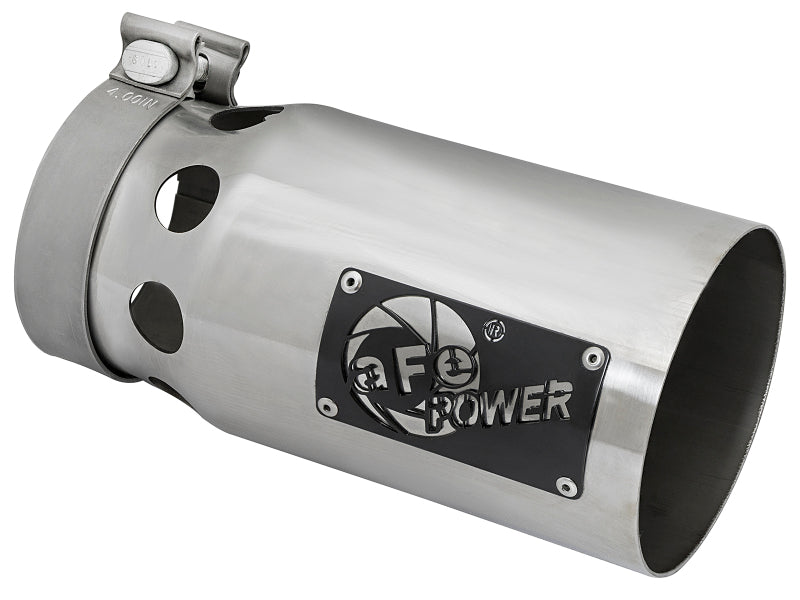 afe Rebel XD Series Universal Exhaust Tip 4 IN Inlet x 5 IN Outlet x 10 IN L