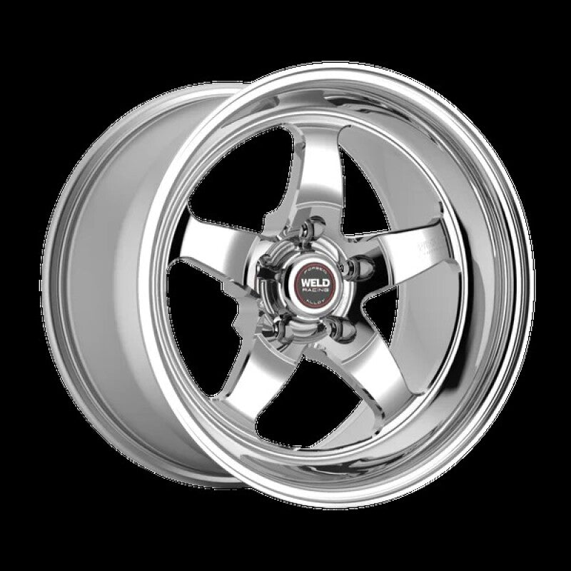 Weld S71 17x10.5 / 5x4.5 BP / 8in. BS Polished Wheel (Low Pad) - Non-Beadlock