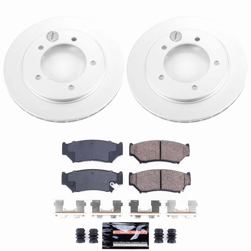 Power Stop 00-04 Chevrolet Tracker Front Z23 Coated Brake Kit
