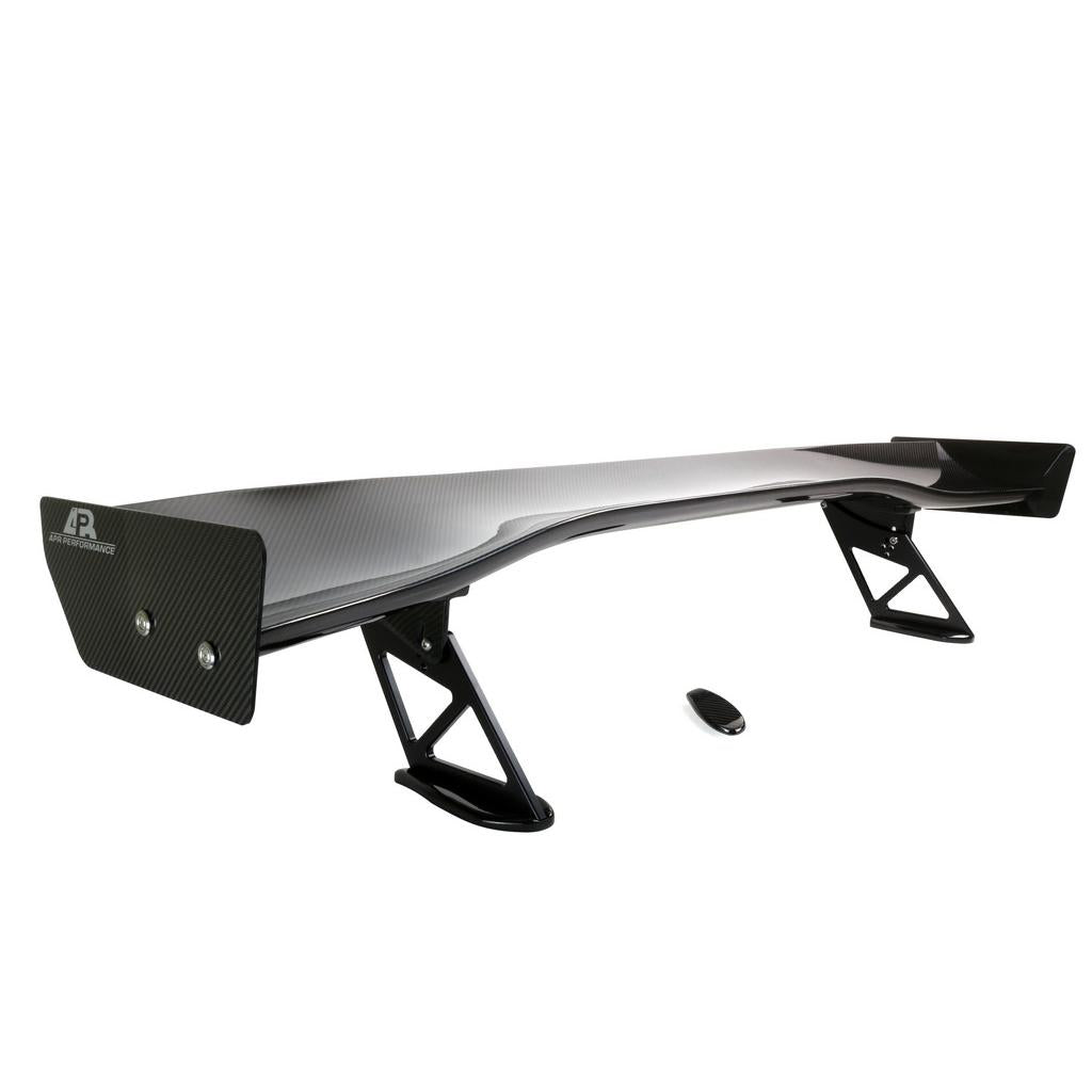 Alerón trasero ajustable de fibra de carbono de 67" para Chevy Camaro GTC-300 2016-2024