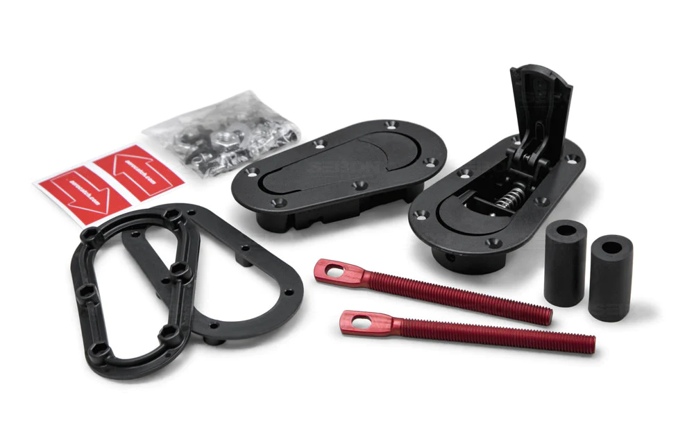 KIT DE PASADOR Y PESTAÑO PARA CAPÓ DE INSTALACIÓN AEROCATCH