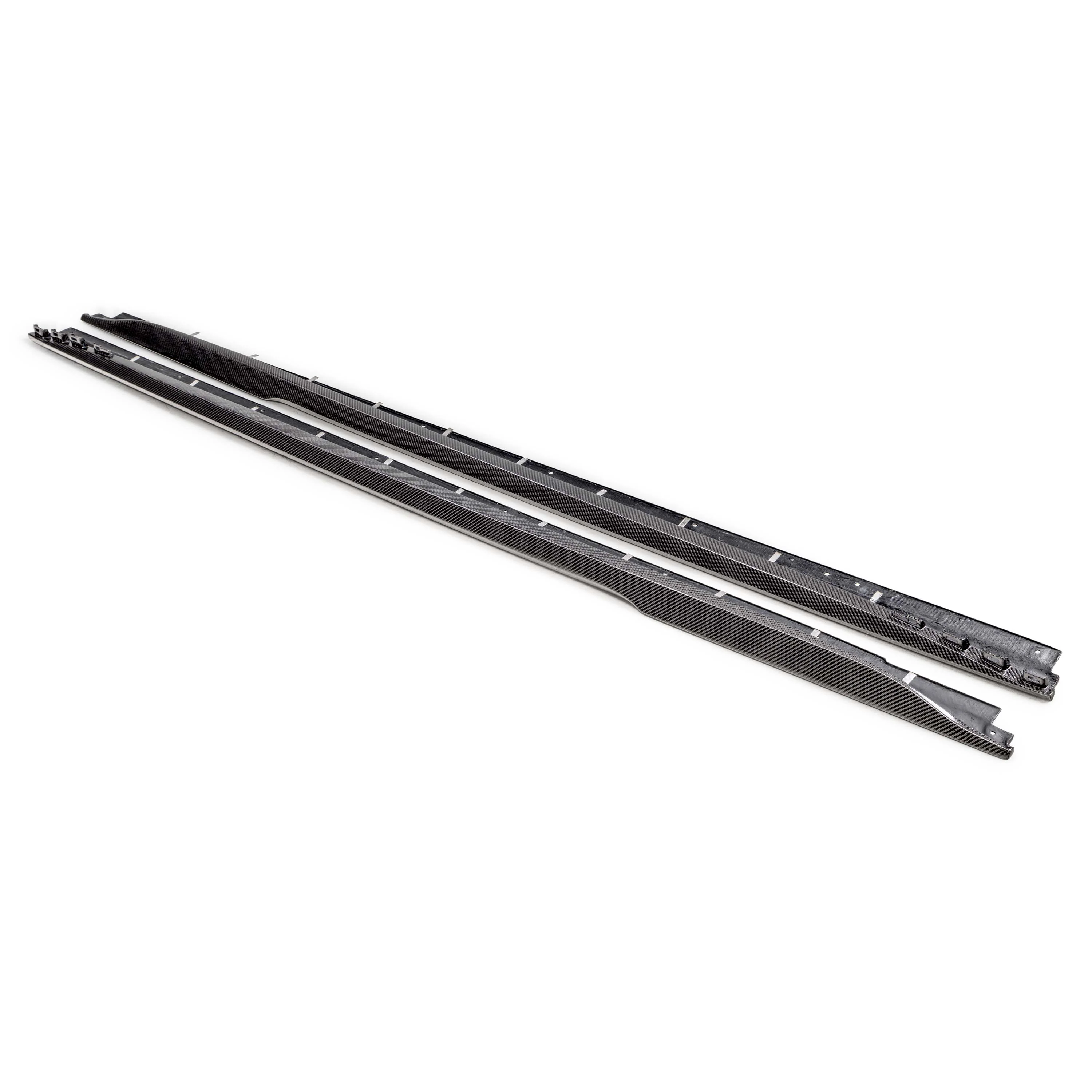 Pre-Order 2022-2024 Cadillac CT5-V Blackwing Type-ST Gloss Carbon Fiber Side Rocker Panel Extensions