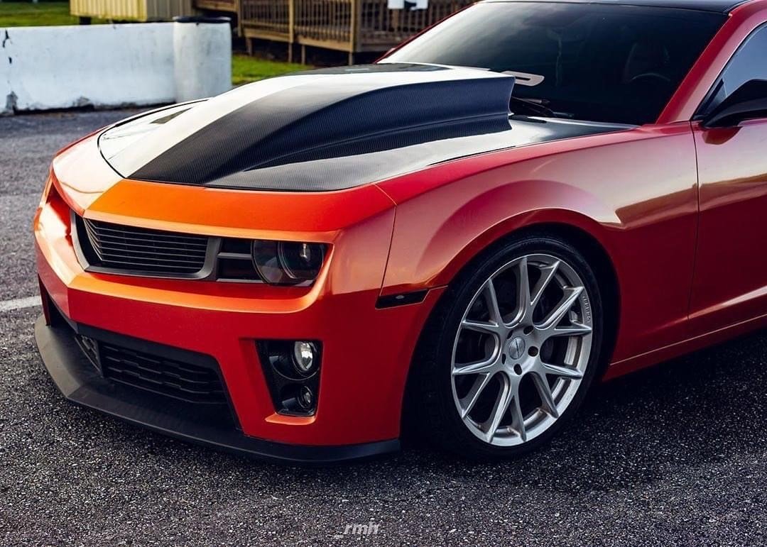 Capó de fibra de carbono de 3" estilo Camaro Copo 2010-2015