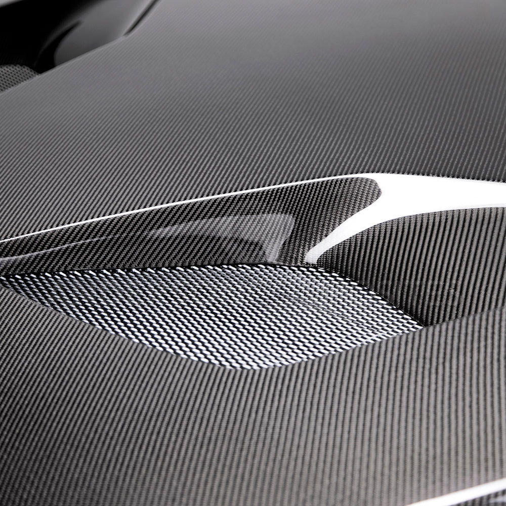 2015-2017 Mustang Double Sided Carbon Fiber Type-TT (Ford GT Style) Hood