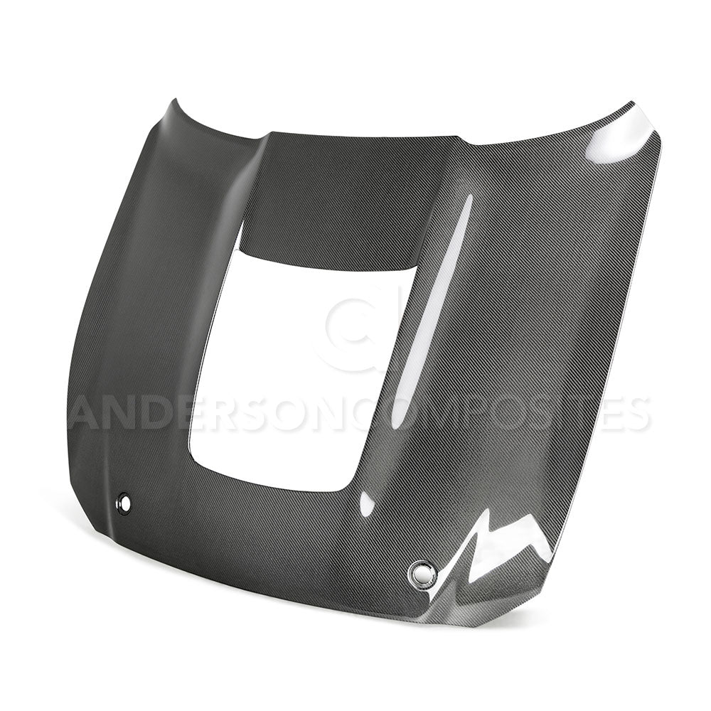 2020 - 2021 Mustang Shelby GT500 Double Sided Carbon Fiber Hood