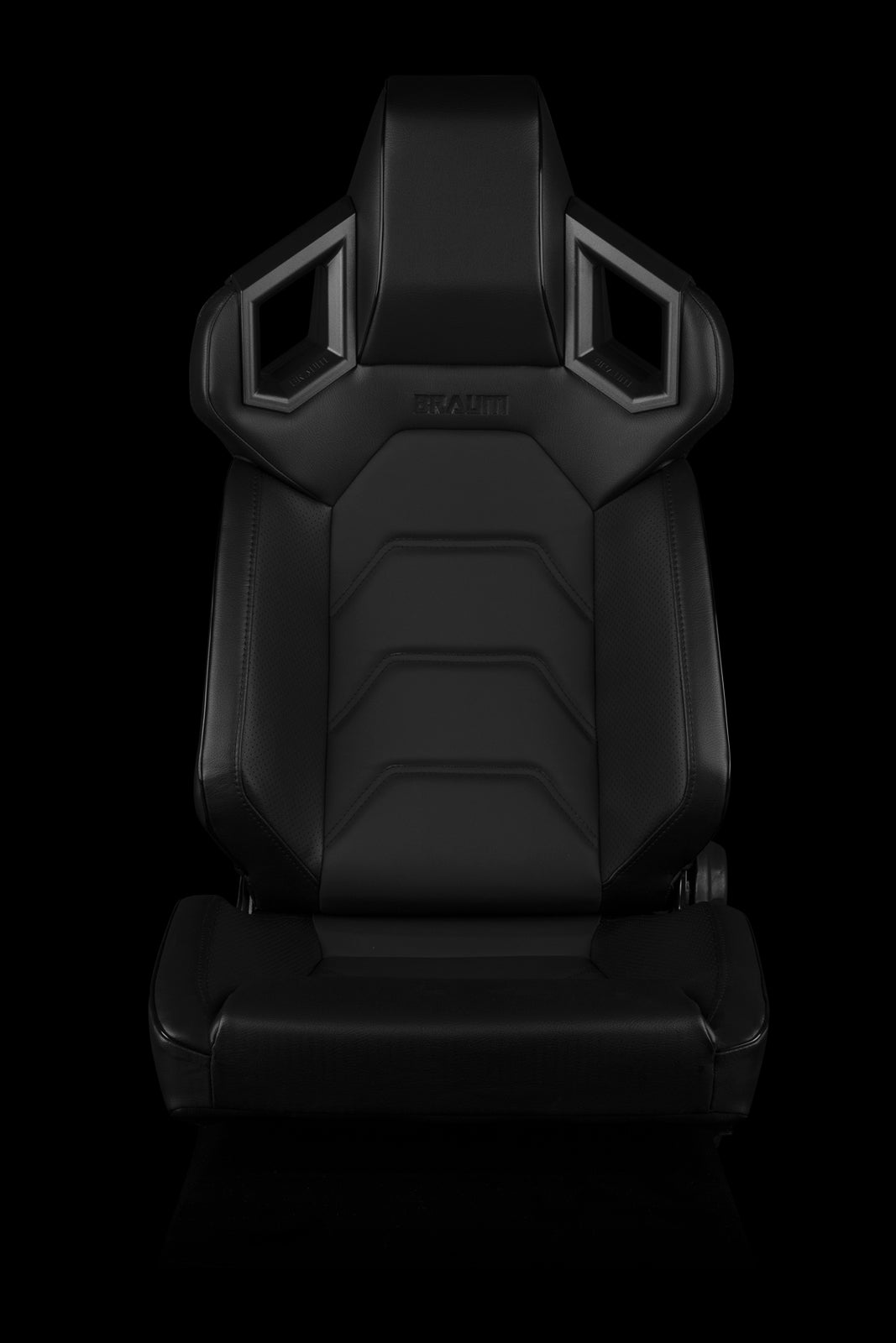 Universal BRAUM ALPHA-X SERIES RACING SEATS (BLACK STITCHING | LOW BASE VERSION) – PAIR