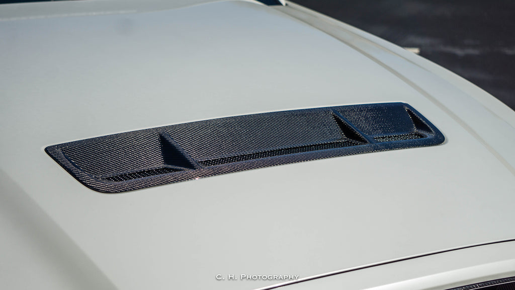 2010 - 2014 Shelby GT500 Carbon Fiber Hood Vent