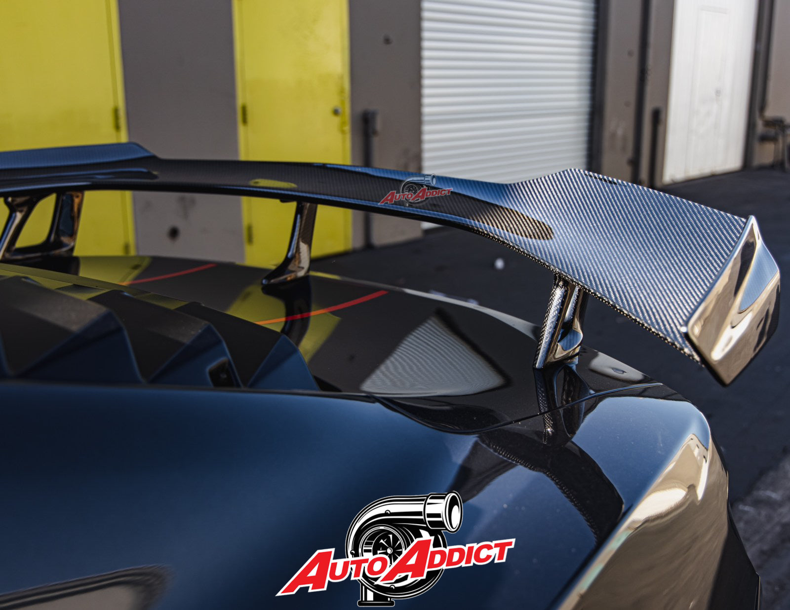 2016-2025 Camaro ZL1 1LE Gloss Carbon Fiber 1pc Rear Spoiler