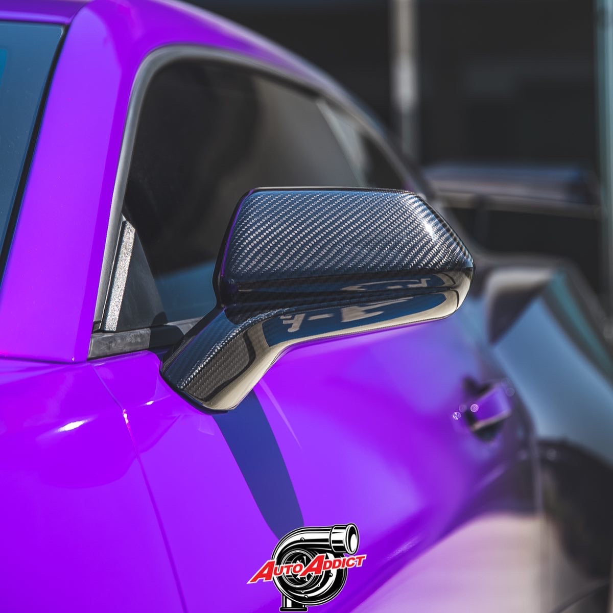Tapas de espejos de fibra de carbono para Chevy Camaro 2016-2024