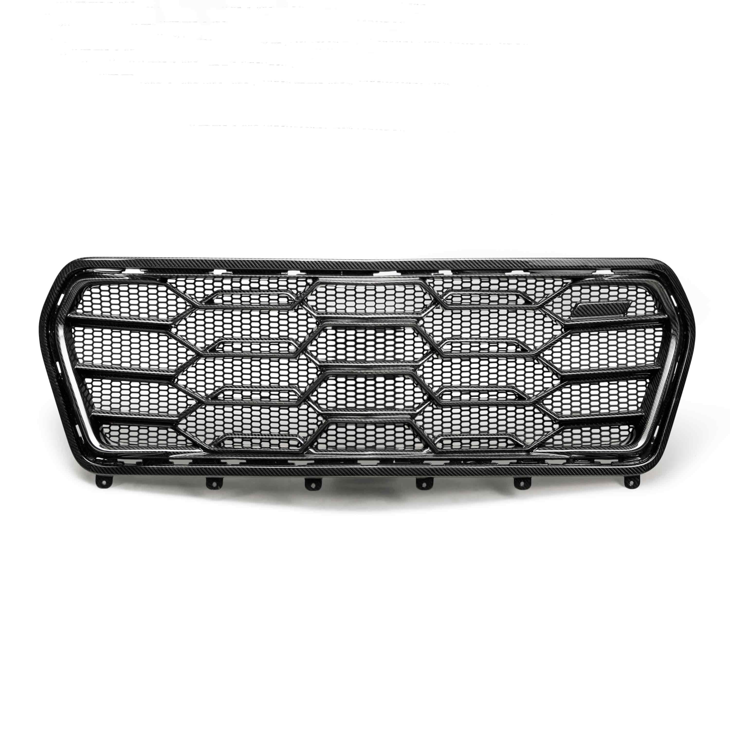Parrilla inferior de fibra de carbono con paquete de pista para Chevy Camaro ZL1 1LE 2010-2015 Molde de parachoques AAUSA ZL1 del mercado de accesorios