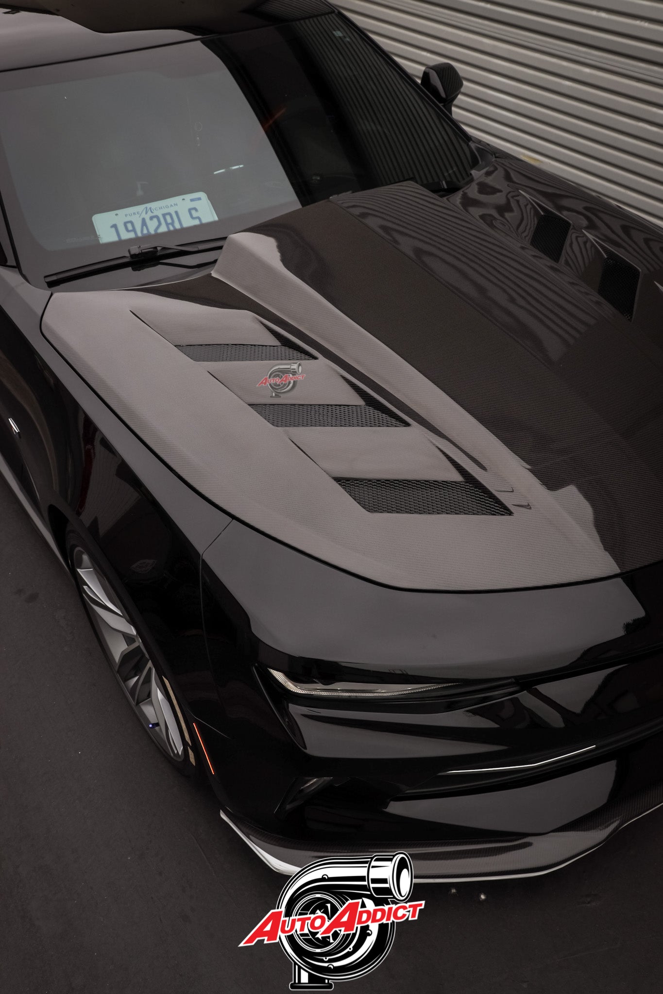 CAPÓ DE FIBRA DE CARBONO TIPO AMS PARA CHEVY CAMARO 2016-2024
