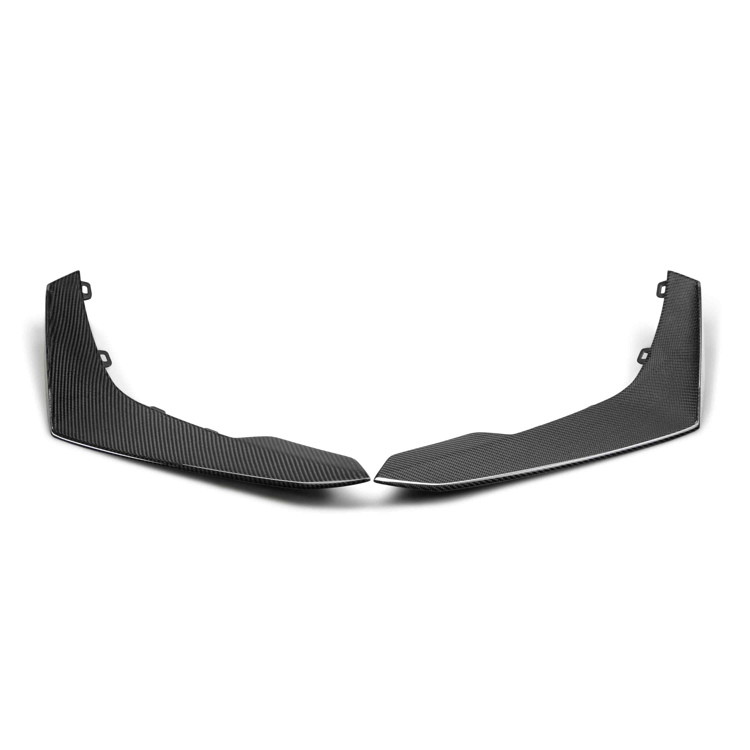 Paquete de pista para Chevy Camaro ZL1 1LE 2010-2015 Canards de fibra de carbono (planos de descenso) Molde de parachoques ZL1 de AAUSA del mercado de accesorios