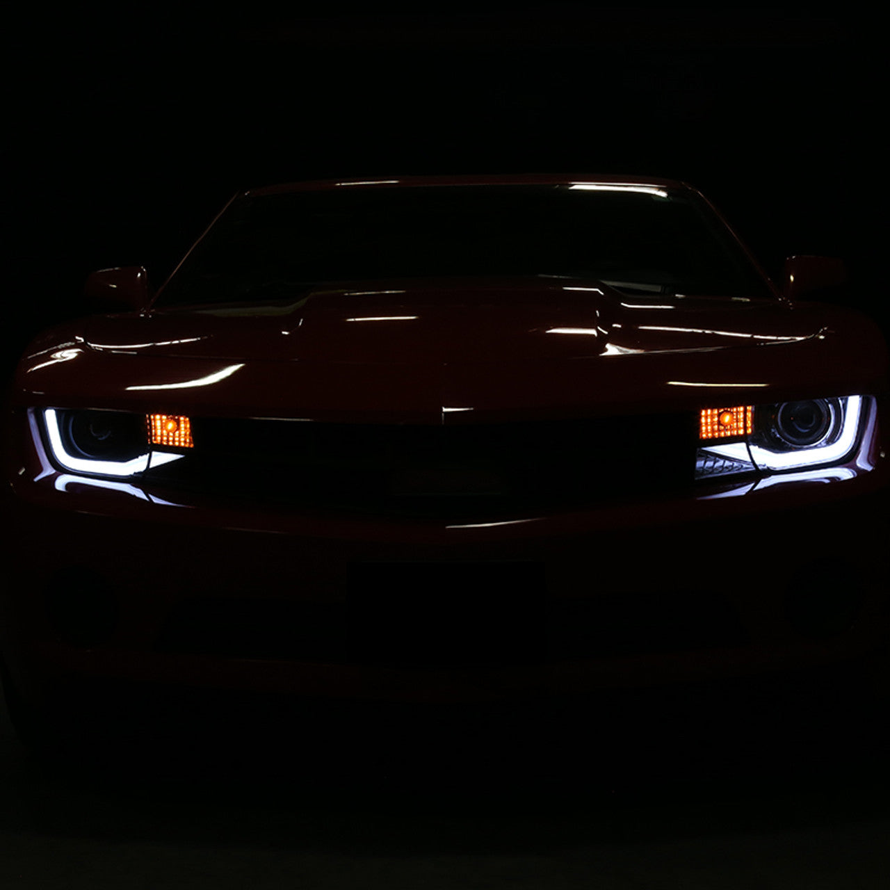 Faros delanteros estilo Chevrolet Camaro 6.ª generación 2010-2013, solo montaje en parachoques OEM