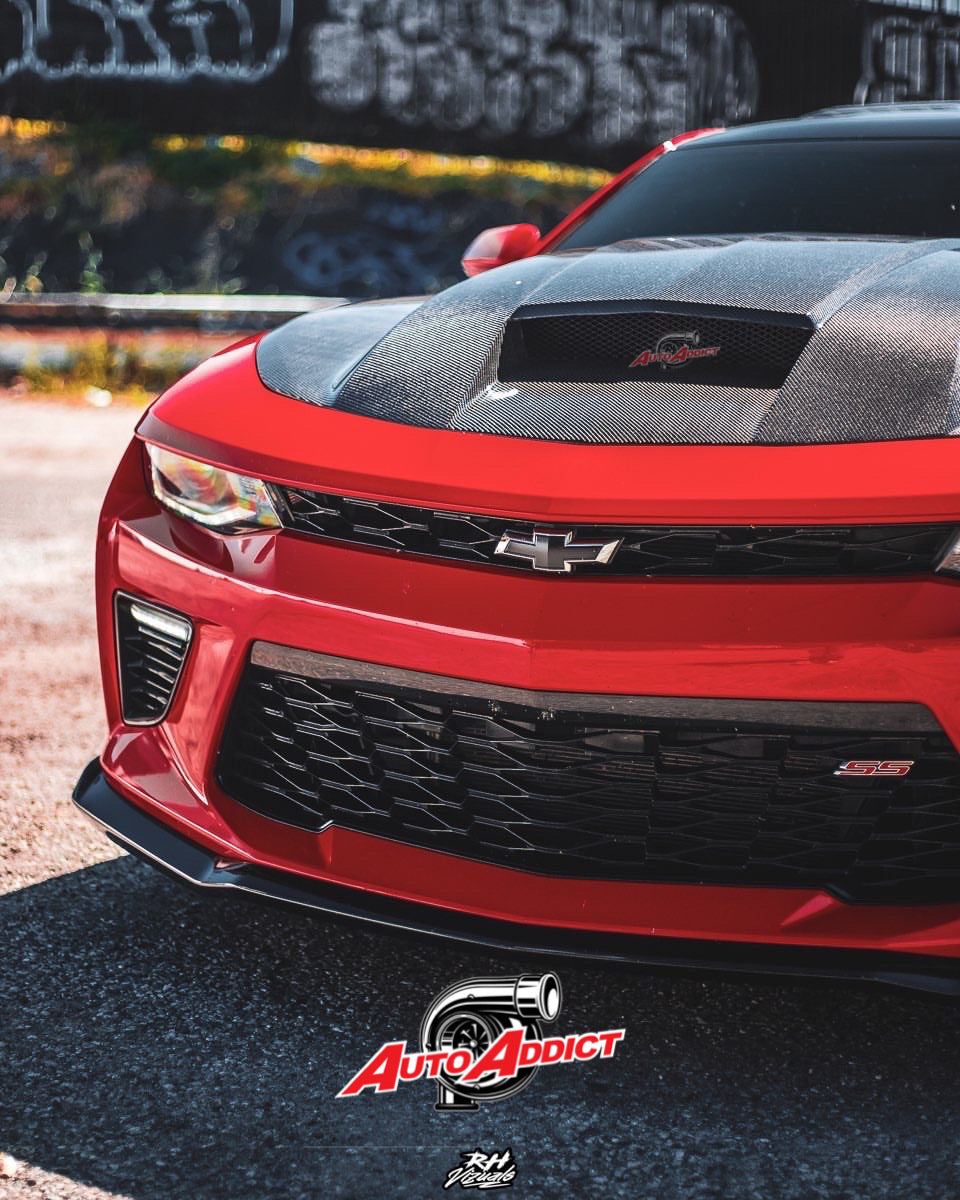 2016-2024 Chevy Camaro Type-Copo Double Sided Carbon Fiber Hood