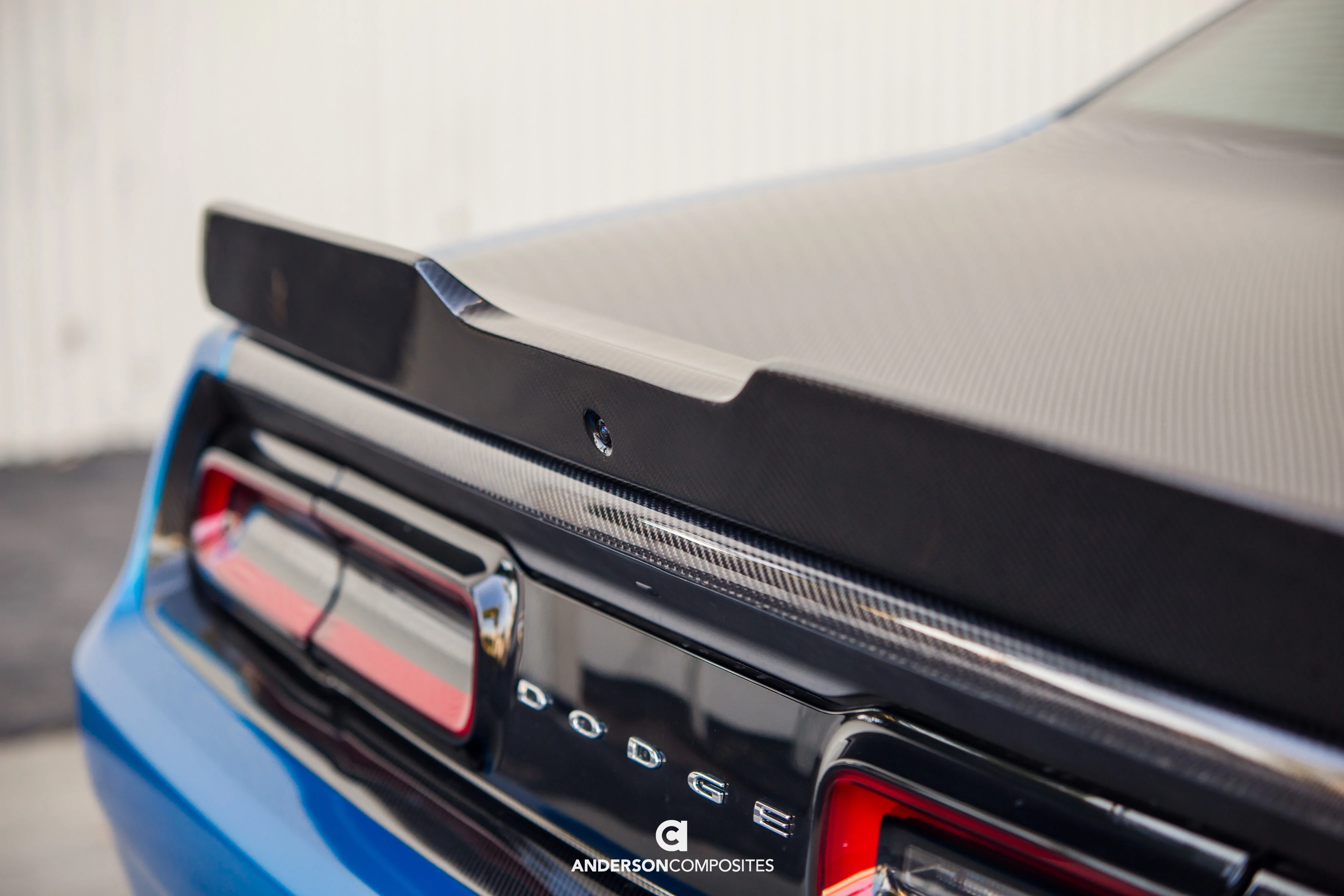 2015-2024 Dodge Challenger Ducklid Style Carbon Fiber Rear Spoiler