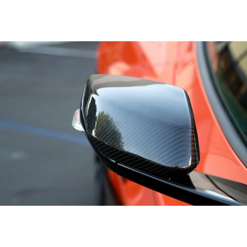 2020-2024 Chevrolet Corvette C8 Carbon Fiber Mirror Covers