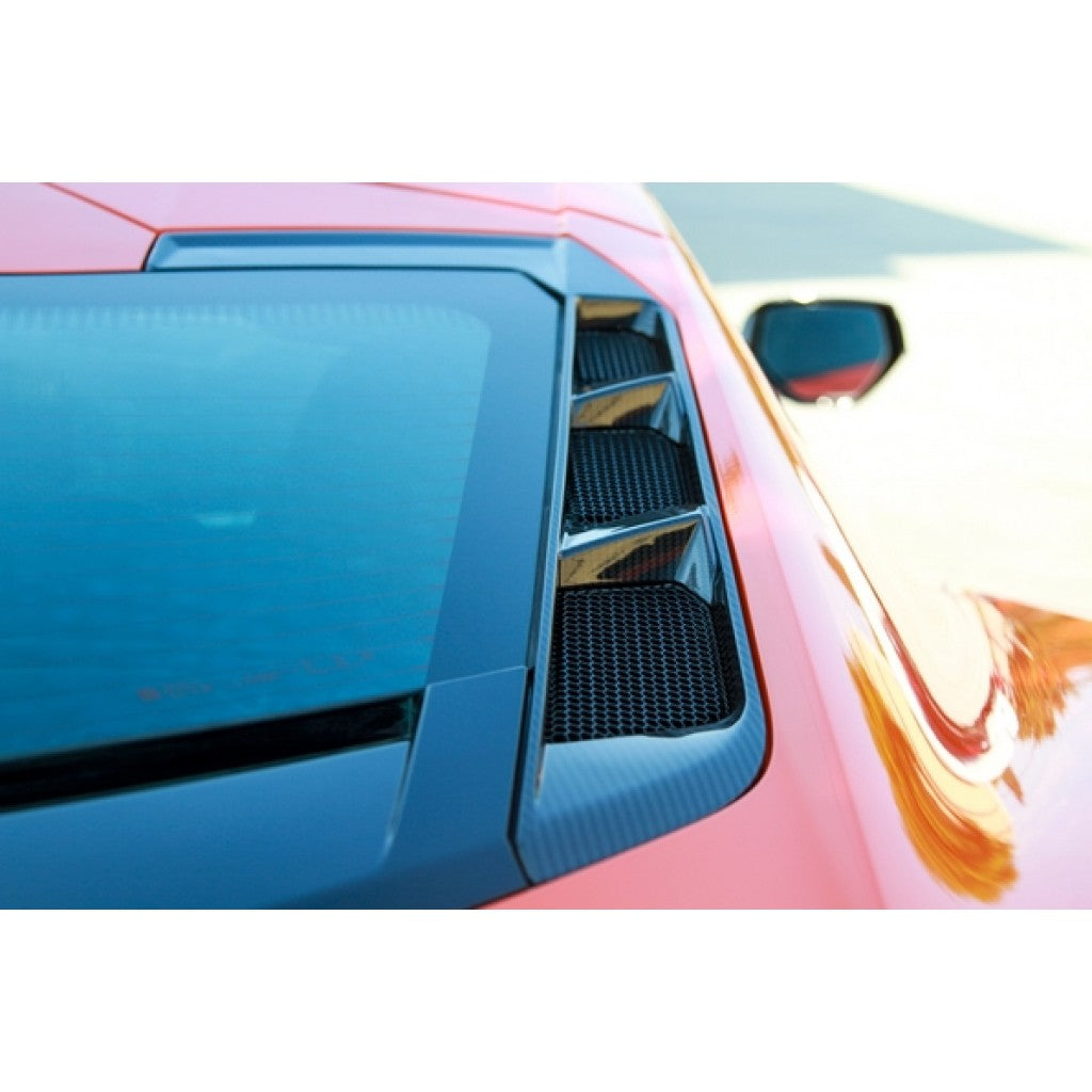 2020-2024 Chevrolet Corvette C8 Carbon Fiber Rear Hatch Vent