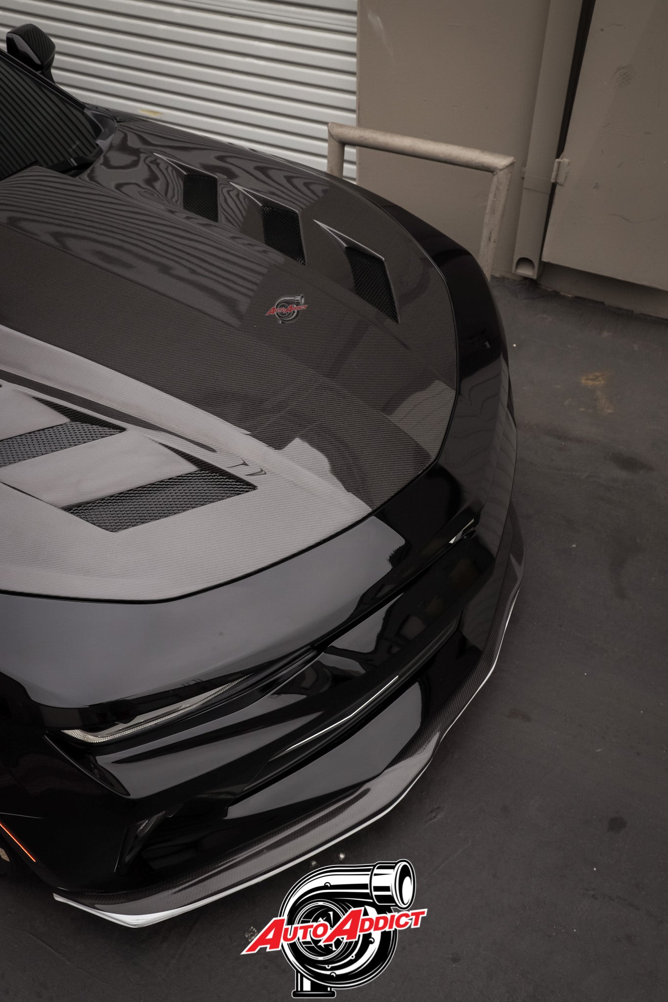 CAPÓ DE FIBRA DE CARBONO TIPO AMS PARA CHEVY CAMARO 2016-2024