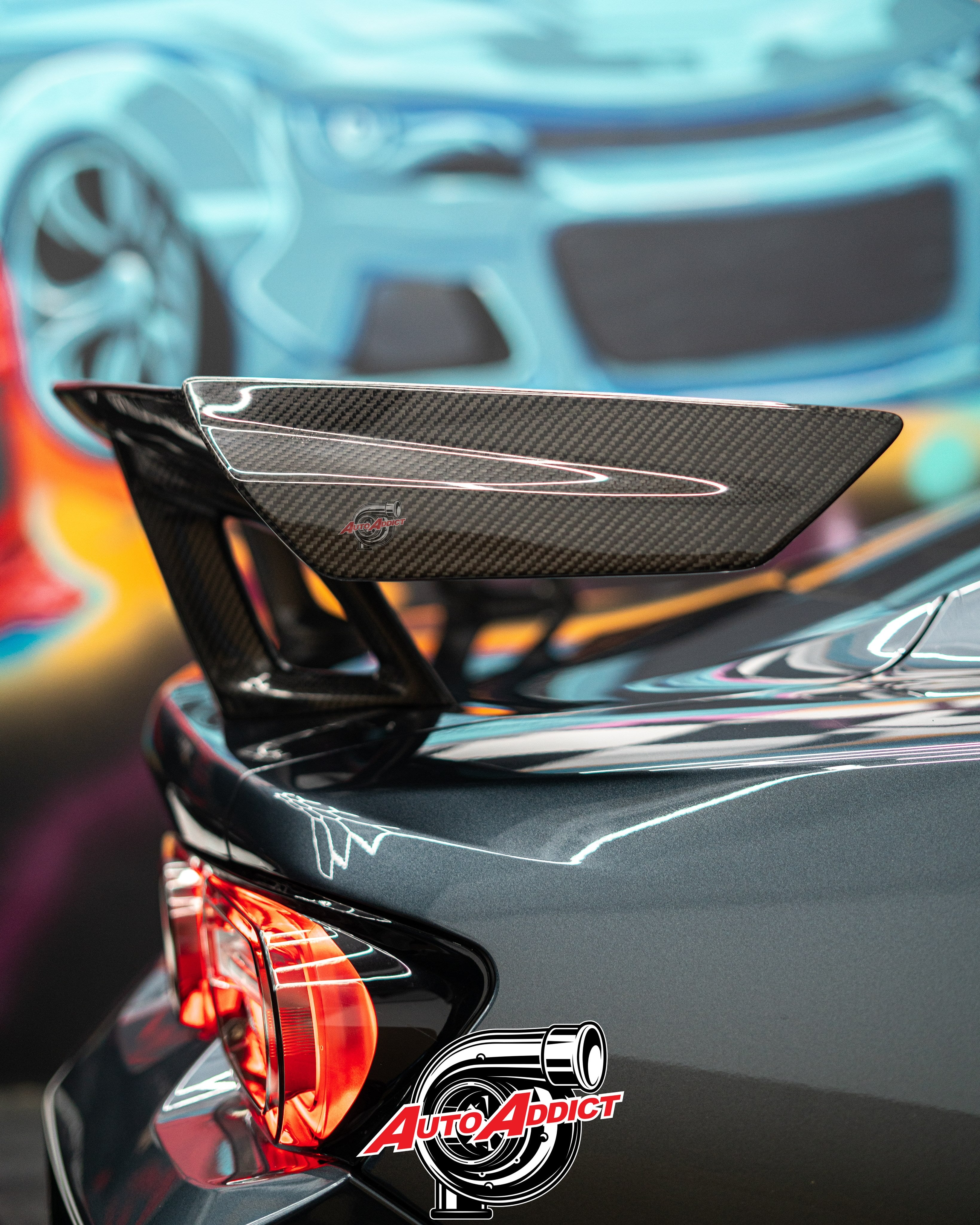 2016-2025 Camaro ZL1 1LE Gloss Carbon Fiber 1pc Rear Spoiler