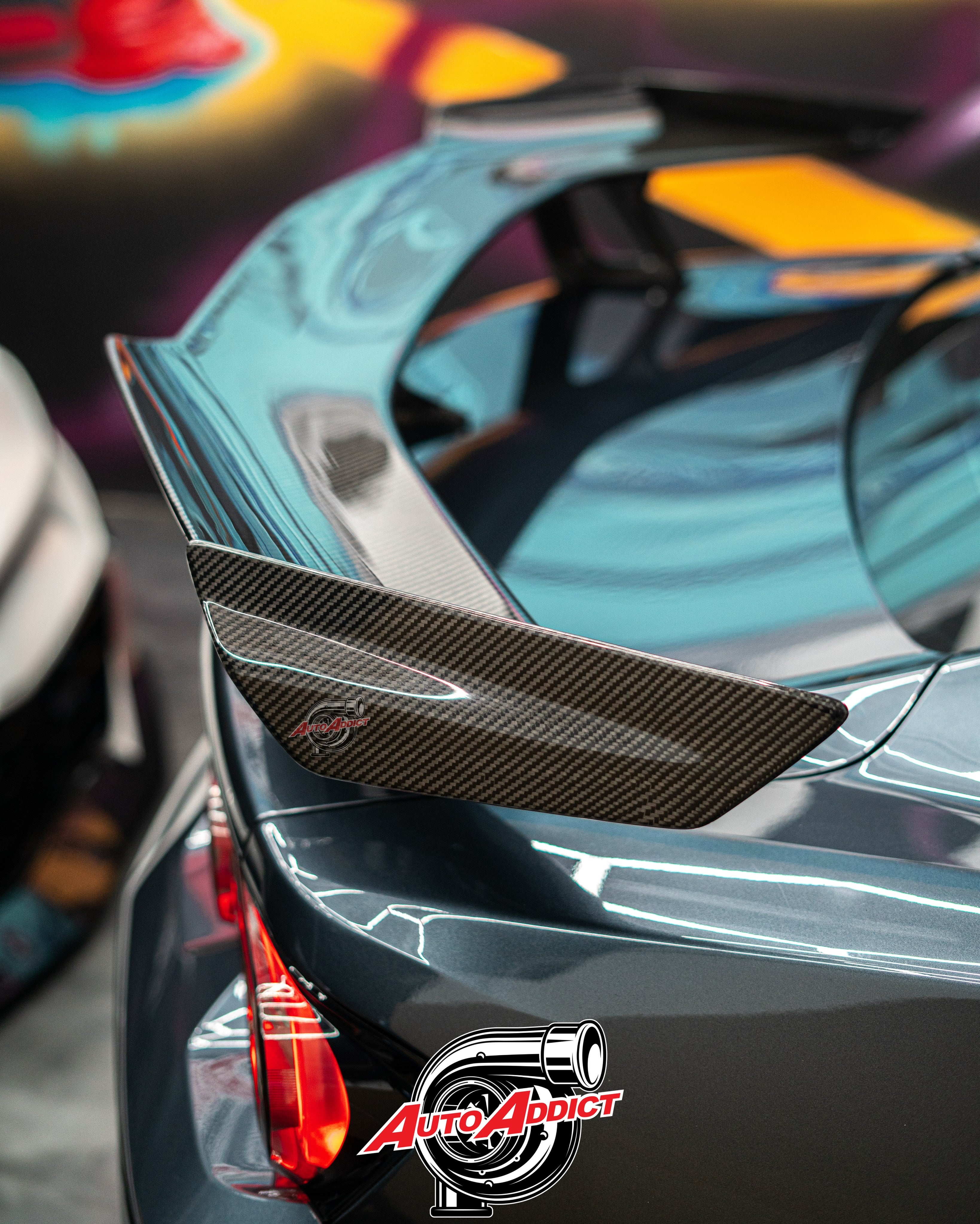 2016-2025 Camaro ZL1 1LE Gloss Carbon Fiber 1pc Rear Spoiler