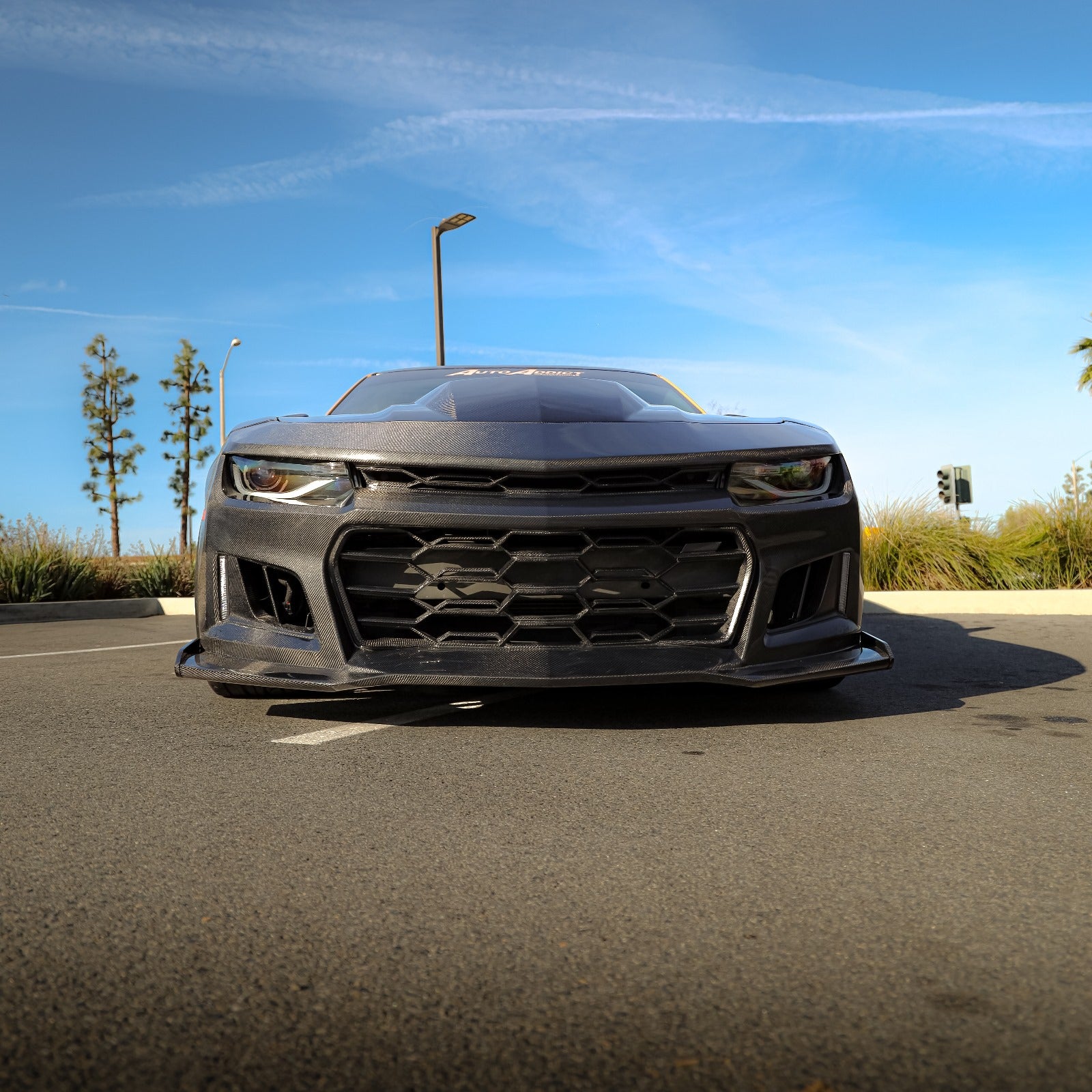 Unleash Your Camaro’s Bold New Look: Introducing the Black Panther Carbon Fiber Bumper Conversion NOW AVAILABLE