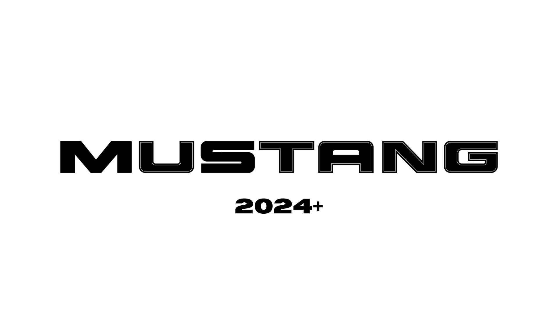 2024+ Mustang