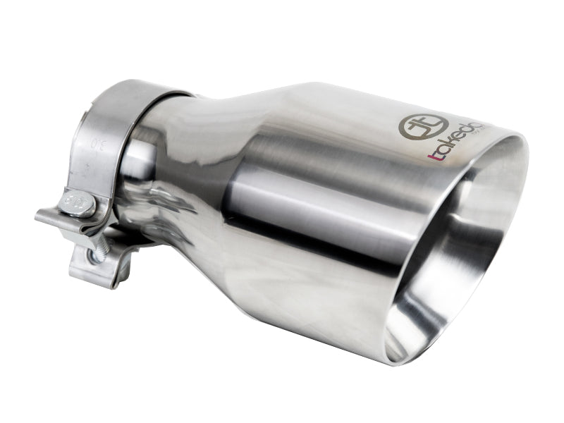afe Takeda Universal Exhaust Tip 3 IN Inlet x 5 IN Outlet x 9 IN L