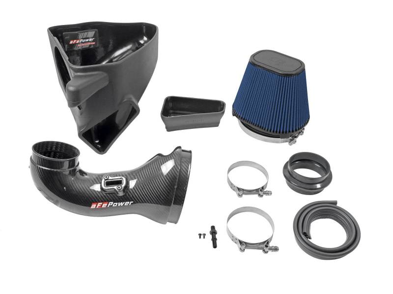 aFe Track Series Carbon Fiber Cold Air Intake System w/ Pro 5R Filters | 2017-2025 Chevrolet Camaro ZL1 6.2L V8