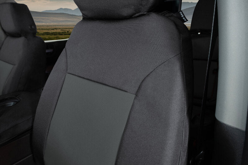 Covercraft 20-24 Ford Explorer Endura PrecisionFit Custom Front Row Seat Covers - Black/Charcoal