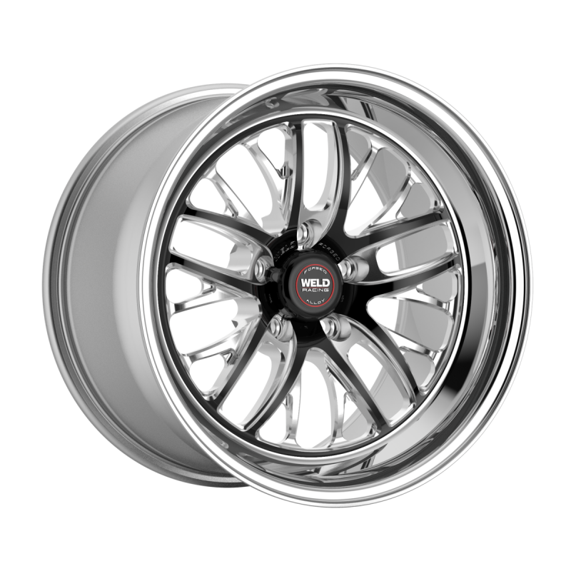 Weld S82 17x4.5 / 5x114.3 / 2.2 BS / 3.18 HB - Black Center - Polished Shell - Non-BL Wheel