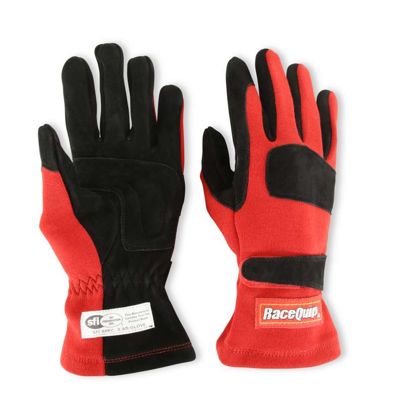 RaceQuip Red 2-Layer SFI-5 Glove - XL