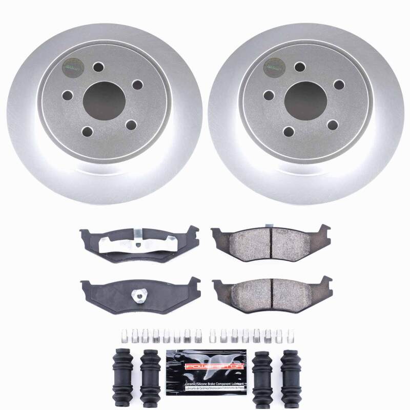Power Stop 03-10 Chrysler PT Cruiser Rear Z23 Coated Brake Kit