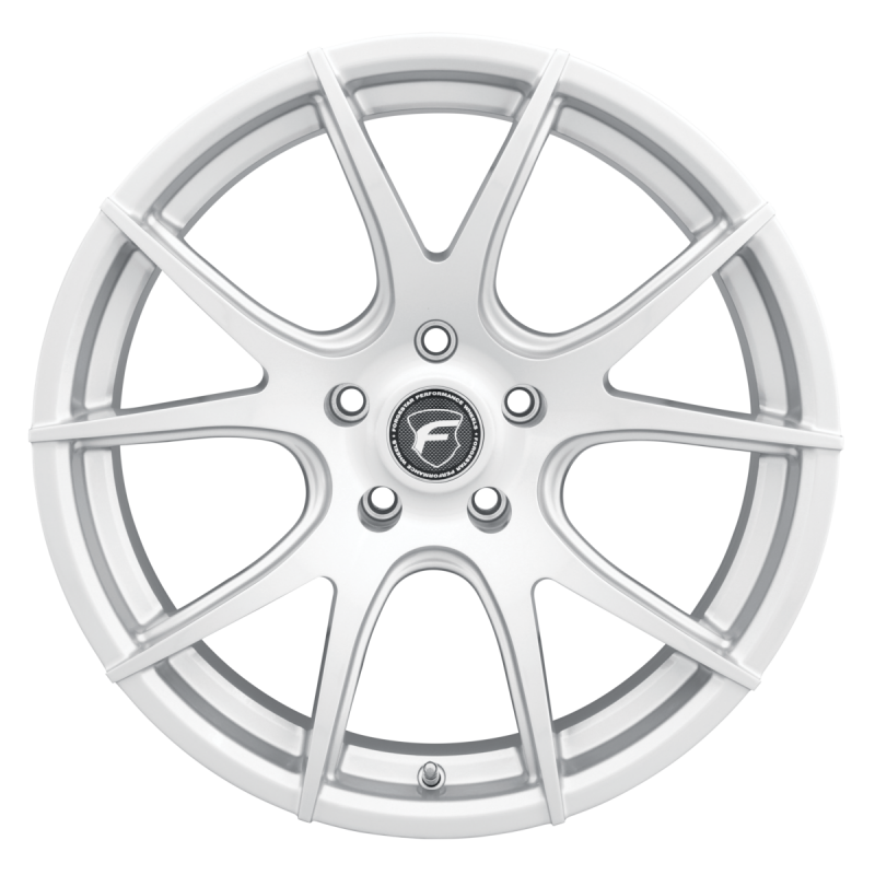 Forgestar CF5V 18x11 / 5x120.65 BP / ET53 / 8.09in BS Gloss Silver Wheel