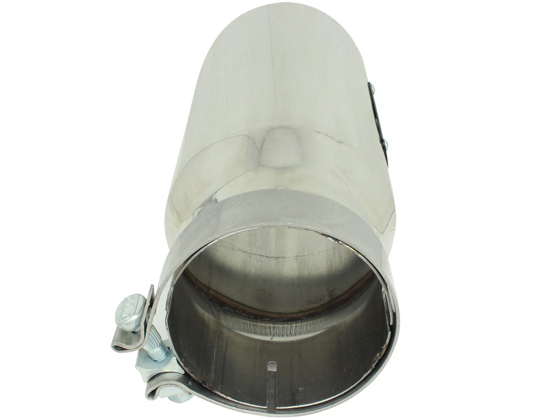 afe MACH Force-Xp Universal Exhaust Tip 4 IN Inlet x 5 IN Outlet x 12 IN L