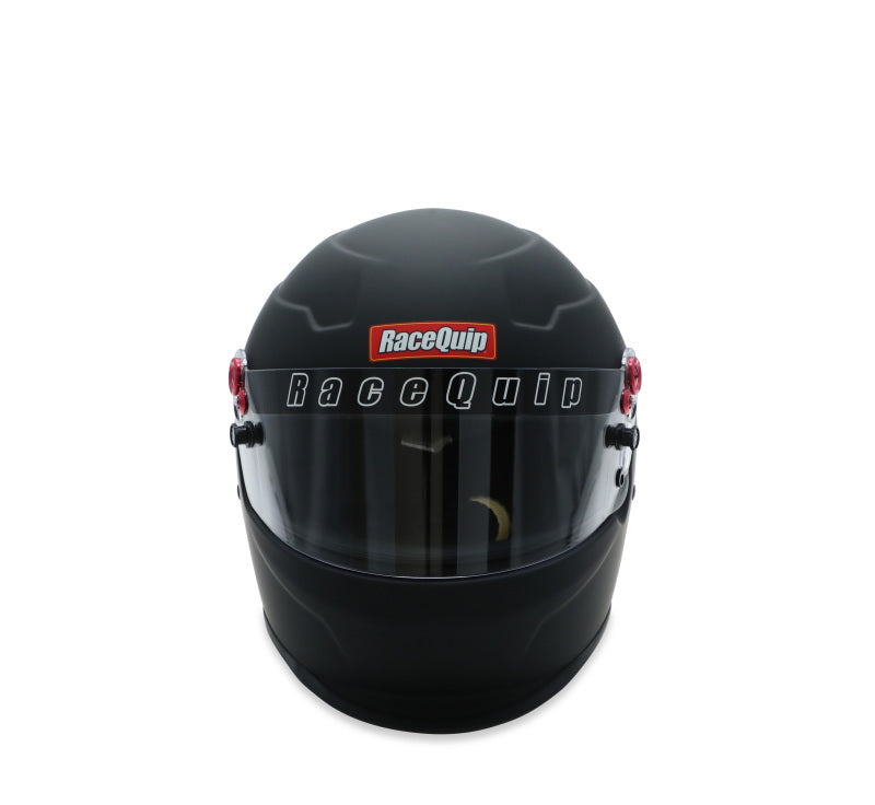 RaceQuip PRO25 SA2025 FLBLK XSM HELMET