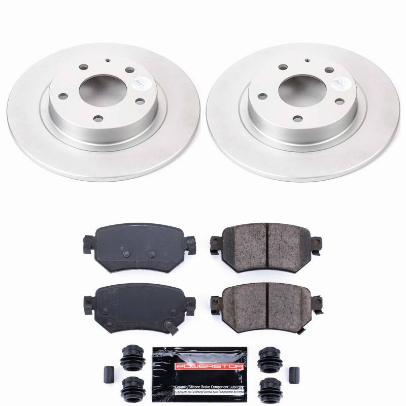 Power Stop 16-21 Mazda 6 Rear Z23 Coated Brake Kit