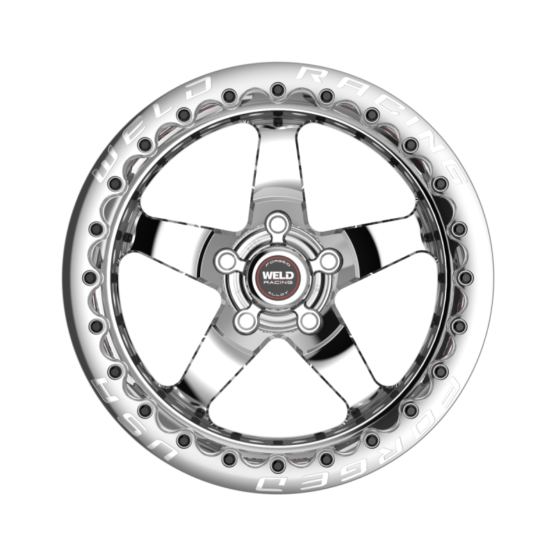 Weld S71 Beadlock 17x11/5x115/5.8 BS/3.18 HB-Polished Center-Polished Shell-Polished SBL Wheel