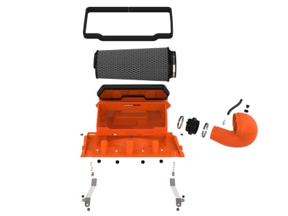 aFe Magnum FORCE Stage-2 Orange Edition Cold Air Intake System w/ Pro 5R | 2021-2024 RAM 1500 TRX V8-6.2L SC