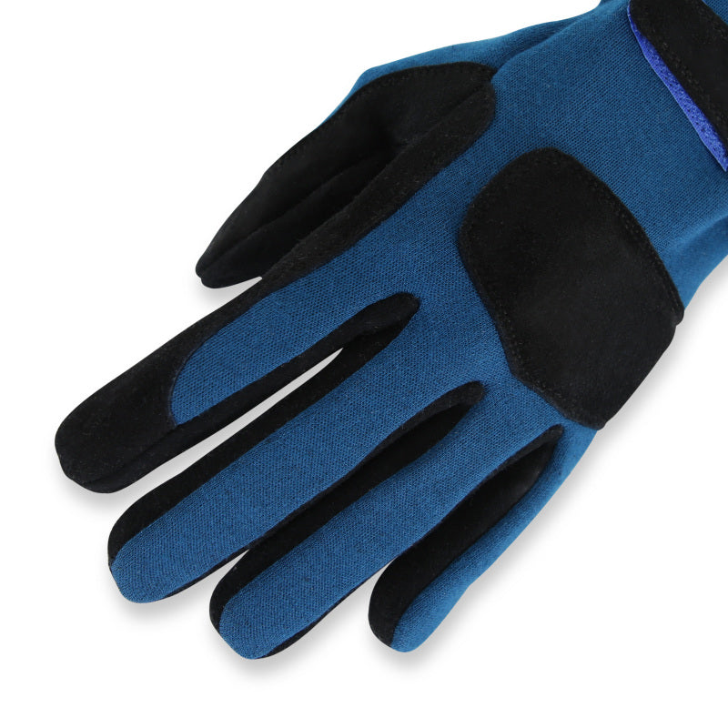 RaceQuip Blue 2-Layer SFI-5 Glove - Medium