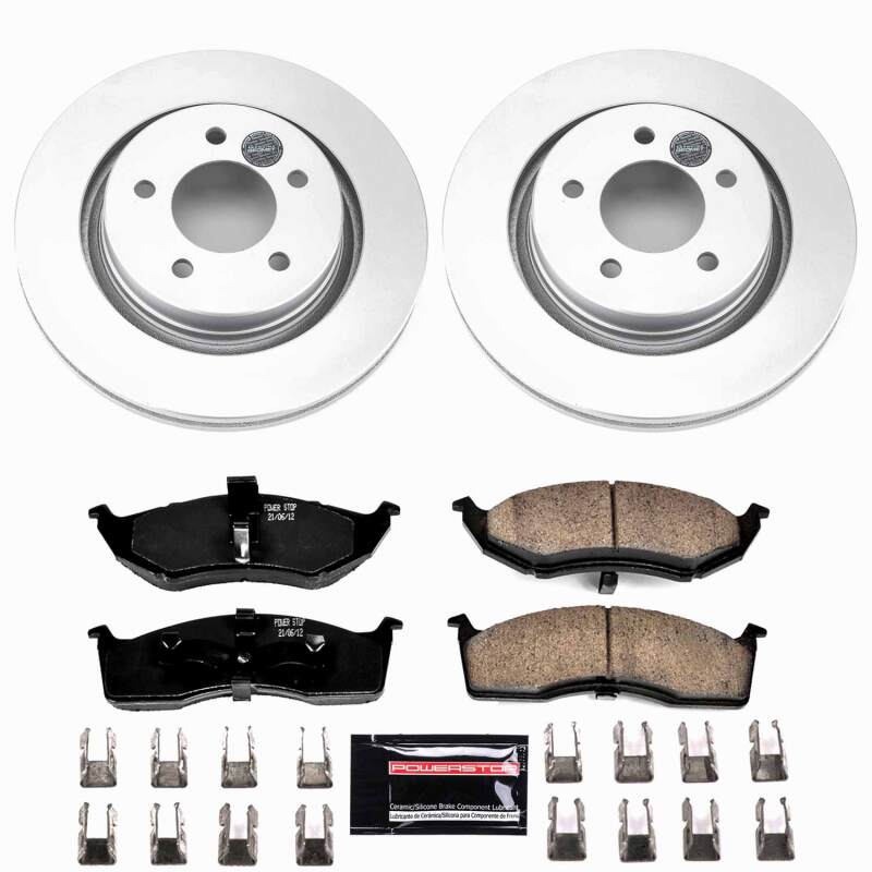 Power Stop 00-04 Chrysler Concorde Front Z23 Coated Brake Kit