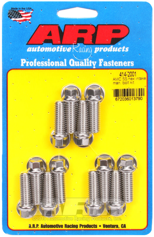 ARP AMC SS Hex Intake Manifold Bolt Kit
