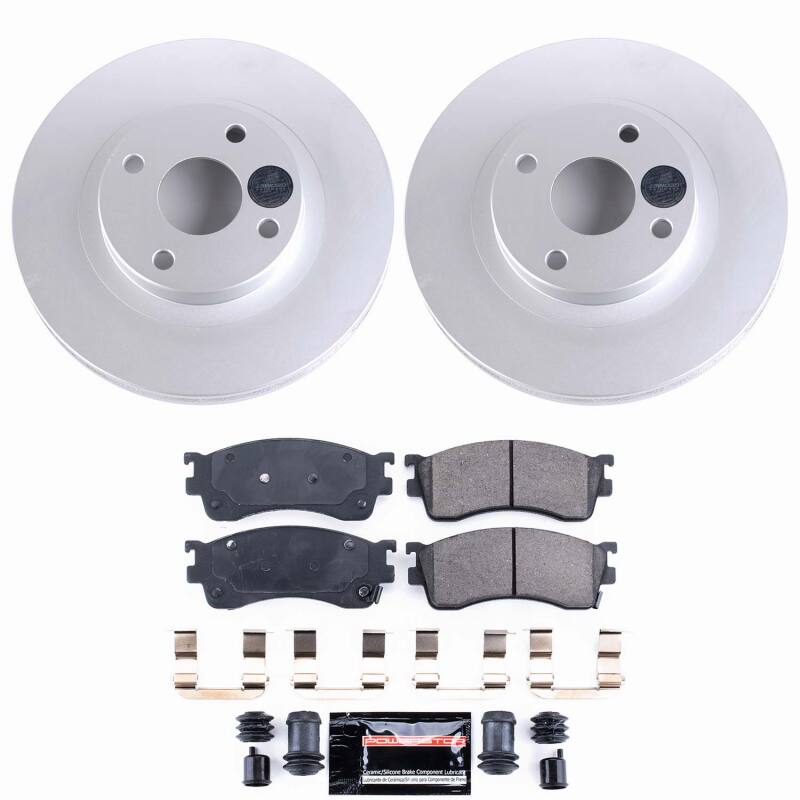 Power Stop 01-03 Mazda Protege Front Z23 Coated Brake Kit