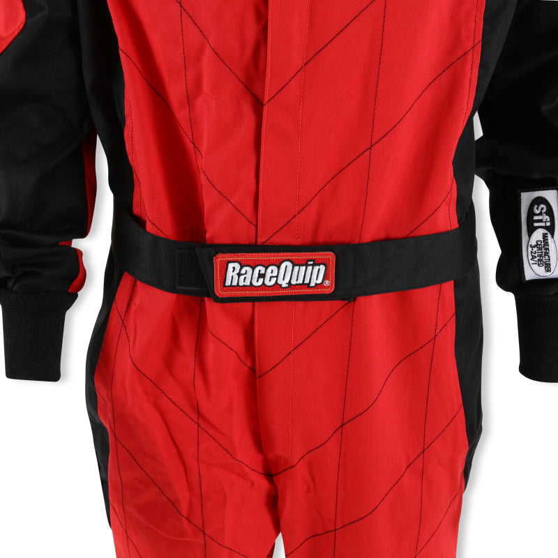 RaceQuip Red Chevron-1 Suit - SFI-1 3XL