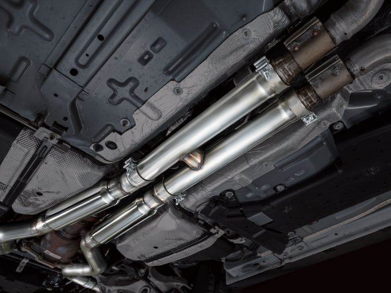 AWE 18-23 S550 Mustang GT SwitchPath Exhaust - Diamond Black Tips