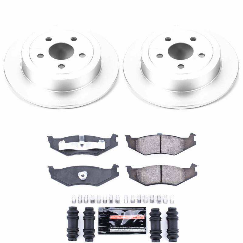 Power Stop 01-07 Chrysler PT Cruiser Rear Z23 Coated Brake Kit