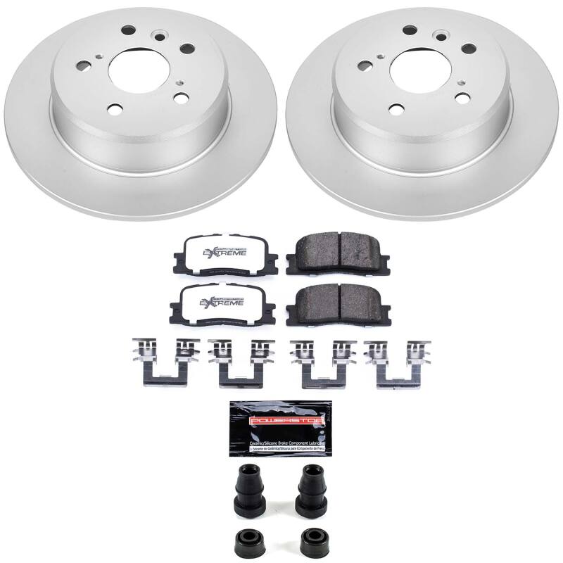 Power Stop 01-03 Toyota Highlander Rear Z36 Coated Truck & Tow Brake Kit