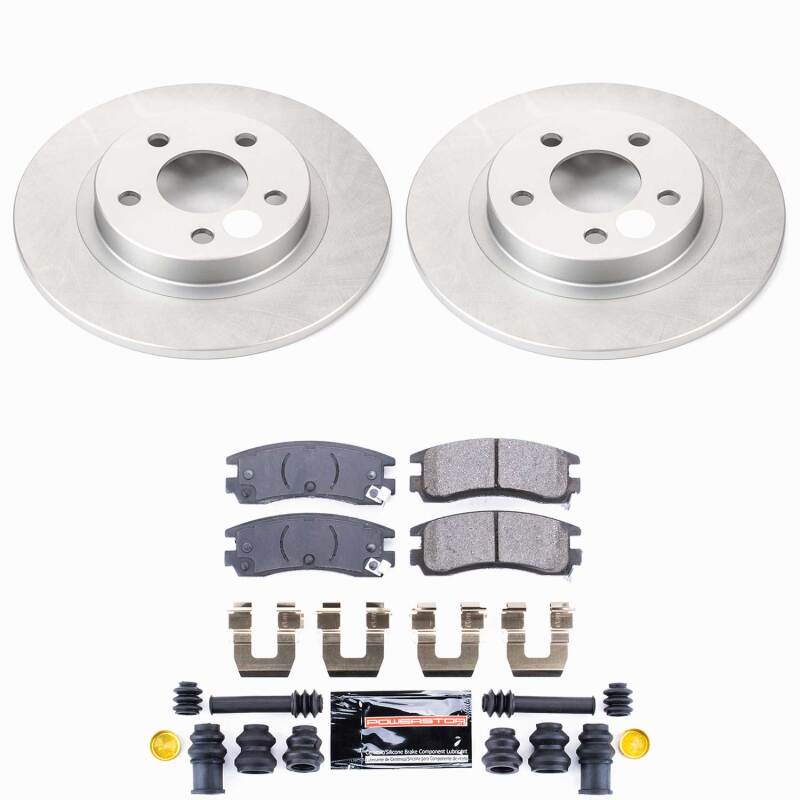 Power Stop 03-05 Buick Park Avenue Rear Z23 Coated Brake Kit